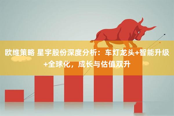 欧维策略 星宇股份深度分析：车灯龙头+智能升级+全球化，成长与估值双升