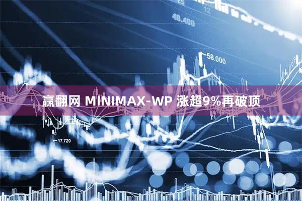 赢翻网 MINIMAX-WP 涨超9%再破顶
